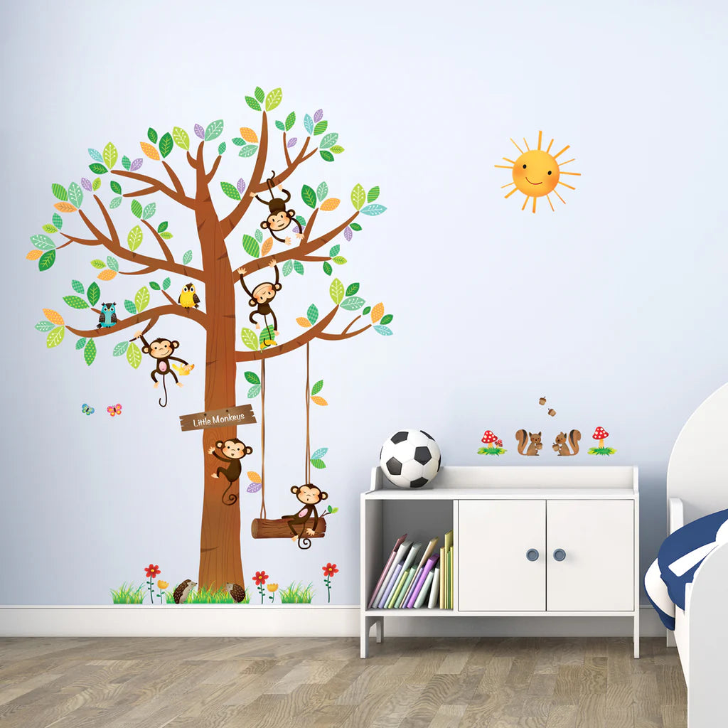 Monkey Decowall Decal