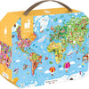 Giant World Map Puzzle - 300 Pieces