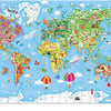 Giant World Map Puzzle - 300 Pieces