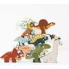 Jurassic Stacking Dinosaurs & Bag