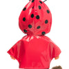 Ladybug Raincoat - Monchhichi Retro