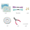 Rainbow Kumihimo Beads & Jewelry - Djeco