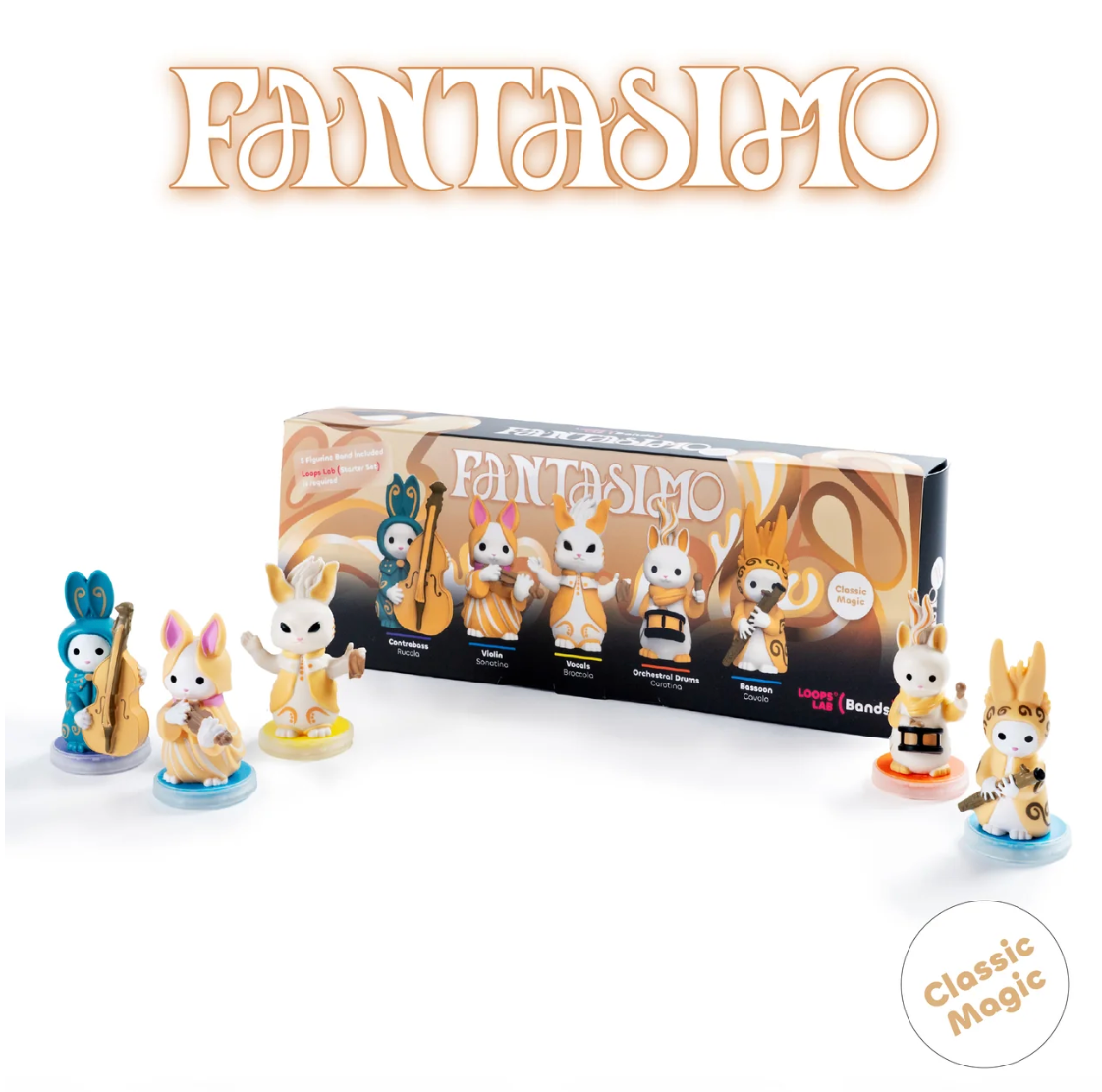 Fantasimo: 5 Figurines Classical Band  5 NFC enabled Figurines