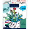 Pop Up Coloring Succulents Bouquet - Adult Coloring Craft