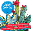 Pop Up Coloring Succulents Bouquet - Adult Coloring Craft