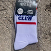 Cool Mom Socks: Hot Pink Font