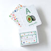 Foodie Themed ABC Flashcards - Packadoo