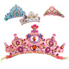 Like a Princess Mosaic Tiaras Craft Kit - Djeco