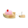 Ofune wind-up boat: Blue