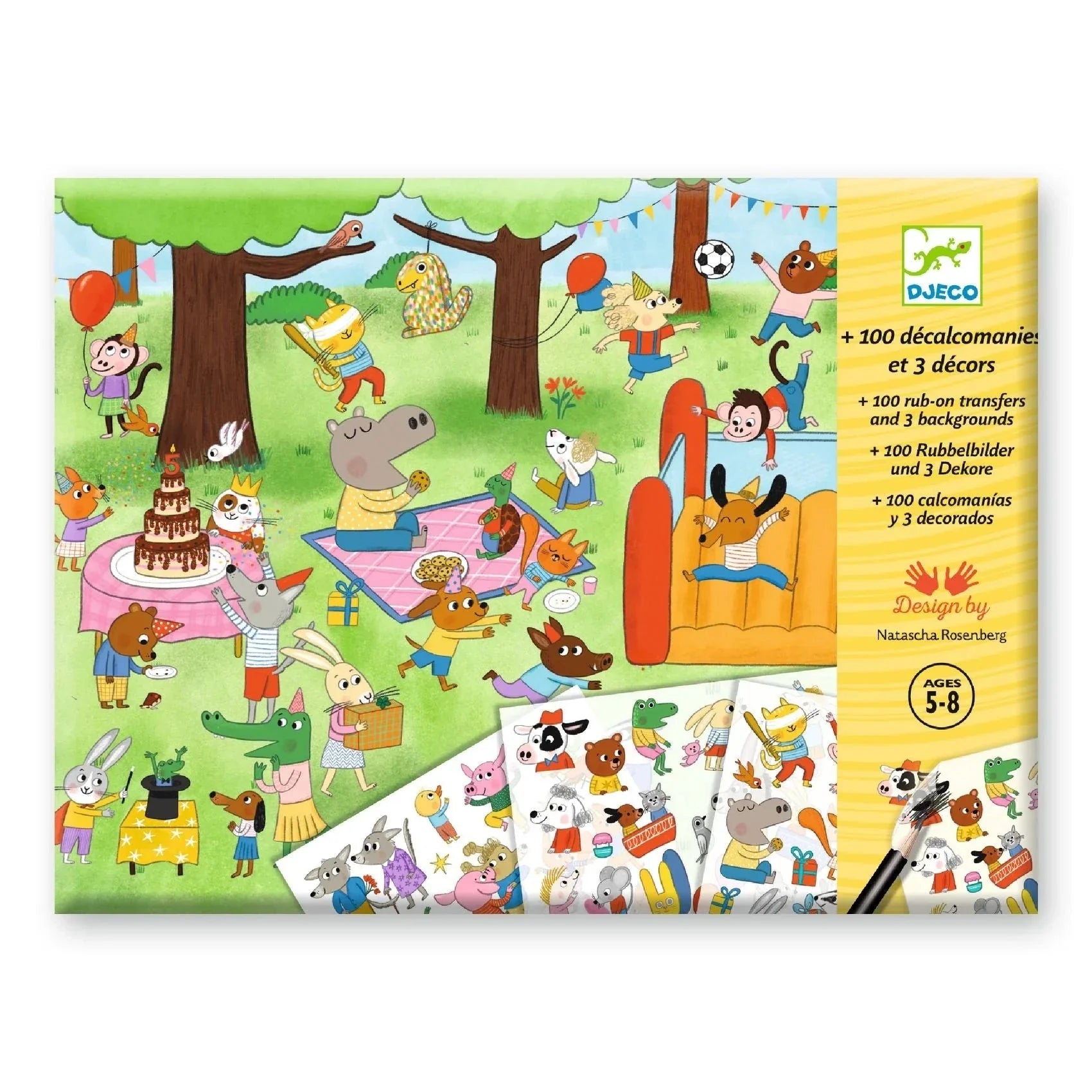 Party Time - Rub-on Transfers