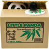 Panda Hiding in Box Coin Bank Automatic Panda Stealing Coin Saving Bank