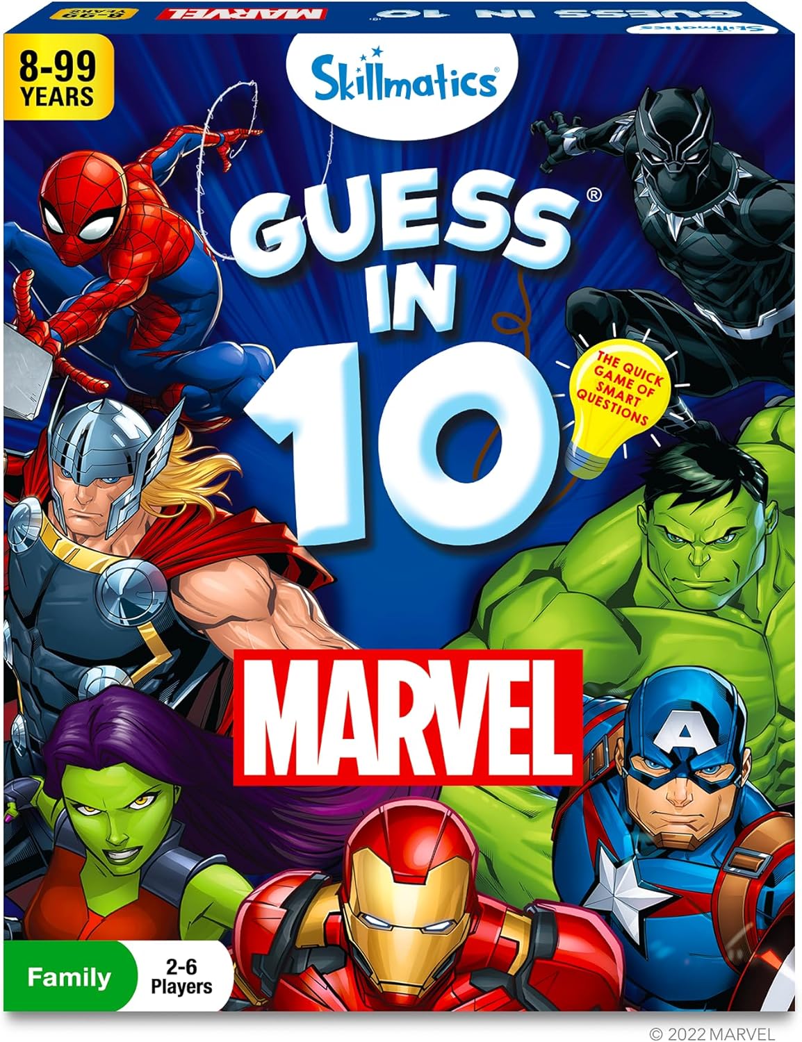 Skillmatics Guess in 10 Marvel, Card Games