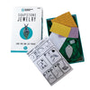 Leaf Pendant Soapstone Jewelry Carving Kit