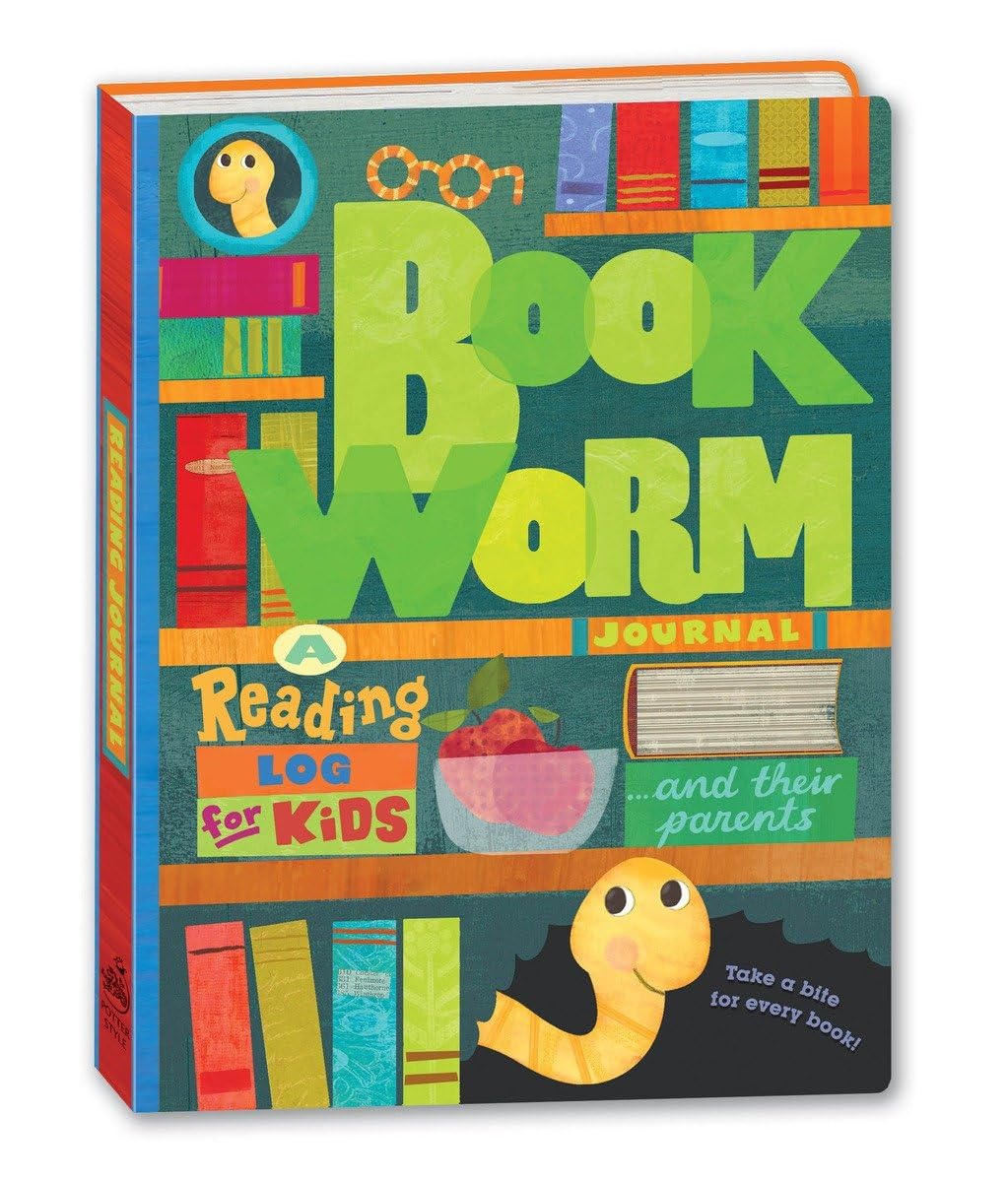Bookworm Journal: A Reading Log for Kids