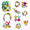 Jungle Pack 9 PCS CLIXO Tiny and Mighty