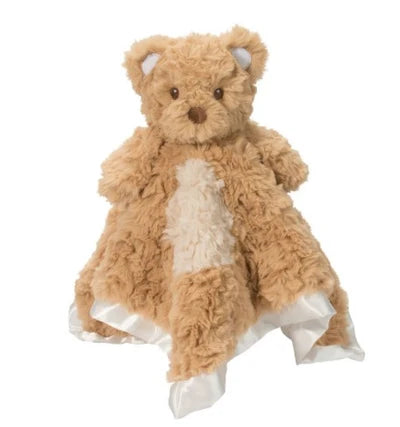 Douglas Co. Tate Teddy Bear Little Snuggler soft plush with satin accents, fluffy  coat, and sweet embroidered expression