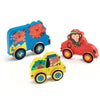 Puzz & Roll Color Wooden Puzzle - Djeco