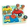 Puzz & Roll Color Wooden Puzzle - Djeco