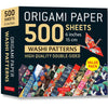 Japanese Washi Patterns 6" Double-Sided Origami Paper 500 sheets