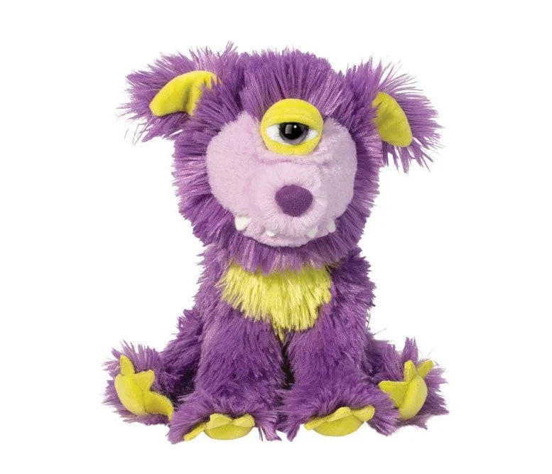 Douglas Co. Droolie Purple and green Monster Soft plush stuffed animal with friendly monster design and soft cuddly texture with one eye