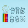 Kawaii Drinks -Shrinkorama - Charm Bracelet