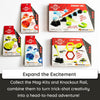 Magshuto Stunt Park, Magnetic Trick Shot System, Open-Ended Disc-Launching Skill Challenge for Ages 6 and Up