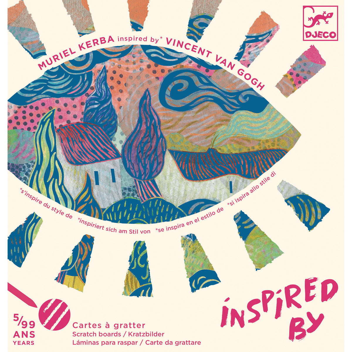 Inspired by Van Gogh Scratch Kit